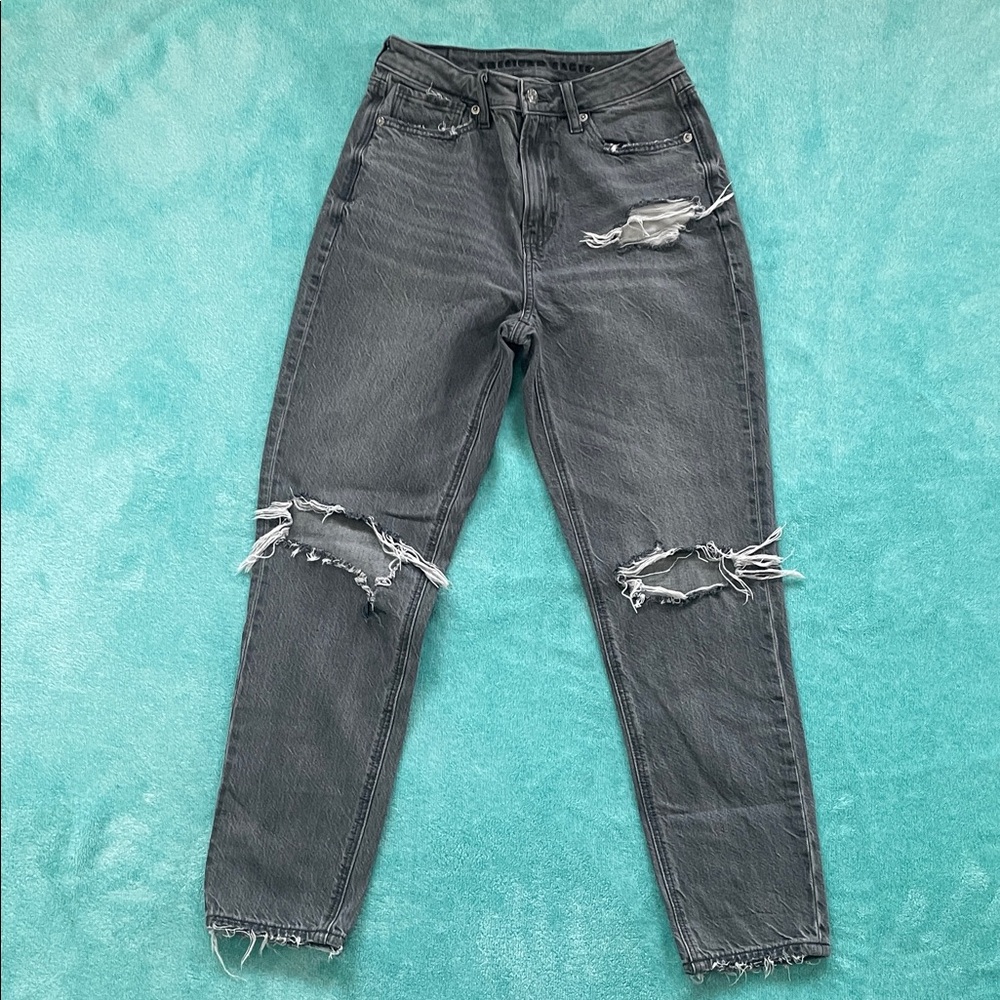 American Eagle  Distressed medium Charcoal Women's Jeans